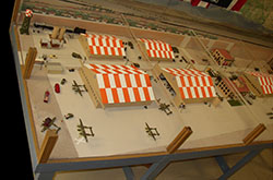 P-38 Aerial View of Diorama