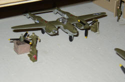 P-38 Crew Diorama